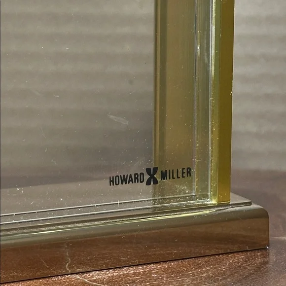 *RARE* HOWARD MILLER Museum Dial Desk Clock - Picture 4 of 10